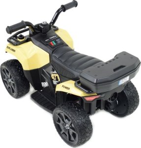 Triton QUAD NA AKUMULATOR EXPLORER - PILOT, IMITACJA WYDECHU, MIĘKKIE KOŁA, SKÓRA/GTS1155 9