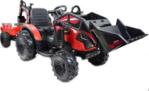 MEGA TRAKTOR Z ŁADOWARKĄ,KOPARKĄ, PRZYCZEPĄ SUPER-MOC OLBRZYMI/2068-12V 1