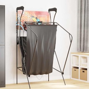 vidaXL Automat do gry w koszykówkę z 4 piłkami dla 2 graczy 3