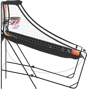 vidaXL Automat do gry w koszykówkę z 4 piłkami dla 2 graczy 5