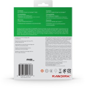 Dysk SSD SanDisk Green SN3000 2TB M.2 2280 PCI-E x4 Gen4 NVMe (WDS200T4G0E) 7