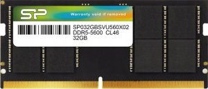 Silicon Power DDR5 SODIMM 32GB (1x32GB) 5600MHz CL46 1,1V 1