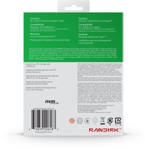 Dysk SSD SanDisk Green SN3000 1TB M.2 2280 PCI-E x4 Gen4 NVMe (WDS100T4G0E) 7