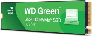 Dysk SSD WD Green SN3000 1TB M.2 2280 PCI-E x4 Gen4 NVMe (WDS100T4G0E) 2