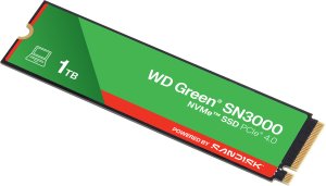Dysk SSD SanDisk Green SN3000 1TB M.2 2280 PCI-E x4 Gen4 NVMe (WDS100T4G0E) 2