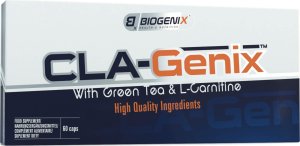 Biogenix CLA-Genix with Green Tea & L-Carnitine - 60 Kapsułek 2