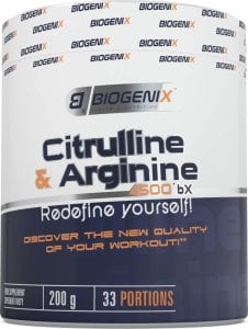 Biogenix Citrulline & Arginine 4500 - 200 g - Jabłko 1