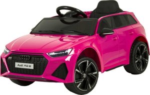 Auto na Akumulator Audi RS-6 4x4 EVA Skóra CAR-M-12-RÓŻOWY 1