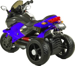 Duży Motor na akumulator dla dzieci 2 x 45 wat MOTO-L-4-NIEBIESKI 2
