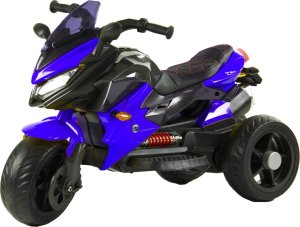 Duży Motor na akumulator dla dzieci 2 x 45 wat MOTO-L-4-NIEBIESKI 4