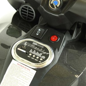 Duży Motor na akumulator dla dzieci 2 x 45 wat MOTO-L-4-NIEBIESKI 7