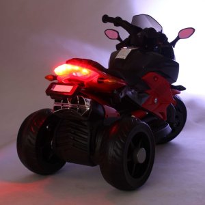 Duży Motor na akumulator dla dzieci 2 x 45 wat MOTO-L-4-NIEBIESKI 9