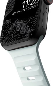 Nomad Sport Strap, Ice Blue Glow - Apple Watch 42mm/41mm/40mm/38mm 5