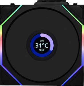 Wentylator Lian Li UNI FAN TL Wireless LCD 120 czarny (12TLLCD1W1B) 1