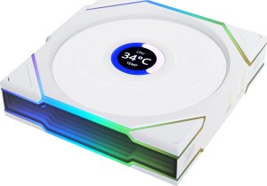 Wentylator Lian Li UNI FAN TL Wireless LCD 120 biały (12TLLCD1W1W) 2