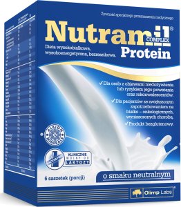 Olimp Nutramil complex Protein - 6 Saszetek - Natural 1