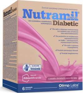Olimp Nutramil Complex Diabetic - 6 saszetek Owoce Leśne 1