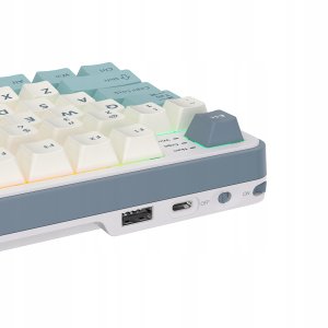 Royal Kludge RK-S98 Light Cloud belaidė klaviatūra | 96%, Hot-swap, Chartreuse switches, US 8