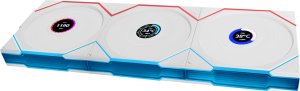 Wentylator Lian Li UNI FAN TL Wireless LCD 120 Reverse Blade 3-pack biały (12RTLLCD1W3W) 2