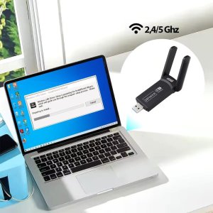 Adapter Karta Sieciowa USB 3.0 WiFi 1300Mb Zewnętrzna 5Ghz Zenwire WD-4605AC 12