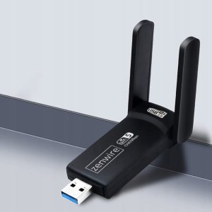 Adapter Karta Sieciowa USB 3.0 WiFi 1300Mb Zewnętrzna 5Ghz Zenwire WD-4605AC 3