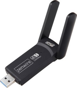 Adapter Karta Sieciowa USB 3.0 WiFi 1300Mb Zewnętrzna 5Ghz Zenwire WD-4605AC 9