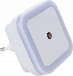 Kontaktowa lampka nocna LED 6,5x6,5cm 220V z czujnikiem zmierzchu 8