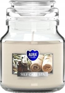 Świeca zapachowa w słoiku Self care spa 9,9x7cm do 28h palenia 1