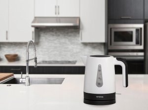 Czajnik bezprzewodowy VK-2015, 1200W, bia�o-czarny, Orava 5