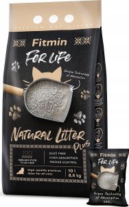 Żwirek dla kota Fitmin  For Life Naturalny 10 l 1