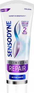 SENSODYNE_Clinical Repair Active White wybielająca pasta do zębów zapewniająca długotrwałą ulgę przy nadwrażliwości zębów 75ml 1