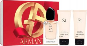 ARMANI SET (SI (W) EDP/S 50ML + BODY LOTION 50ML + SHOWER GEL 50ML) 1