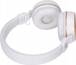 HP DHH-1206 White s�uchawki z mikrofonem, przewodowabia�o-z�ota, klasyczna typ 3,5mm jack 6