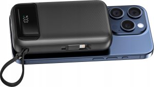 SWISSTEN, Powerbank, s bezdr�tov�m nab�jen�m, Li-Pol, 5/9/12V, zintegrowany kabel USB-C + Lighting, 20000mAh, USB-C,USB-A,Kabel Li 4