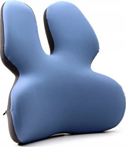 Podparcie l�d�wiowe, ergonomiczna, szara, pianka z efektem pami�ci, Powerton 1