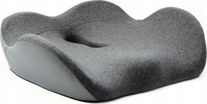 Powerton Zestaw poduszka lędźwiowa i poduszka siedziska antracytowy pianka z efektem pamięci 6