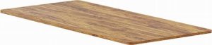 Blat biurka, rustykalny d�b, 160x75x1,8 cm, laminowana p�yta wi�rowa, Powerton 2