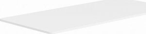 Blat biurka, bia�a, 160x75x1,8 cm, laminowana p�yta wi�rowa, Powerton 3