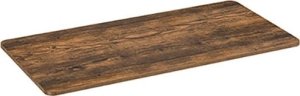 Blat biurka, rustykalny orzech, 160x75x1,8 cm, laminowana p�yta wi�rowa, Powerton 1