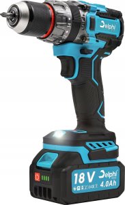 PROFESJONALNA WIERTARKO WKRĘTARKA AKUMULATOROWA AKU 4 Ah 18V UDAROWA MOCNA 3