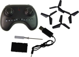 Samolot Dron RC Niebieski Myśliwiec Zdalnie Sterowany Pilot LEAN Toys 3