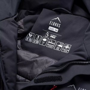 Męska kurtka ocieplana powłoka DWR membrana 20000mm Elbrus Dilox rozmiar S 17