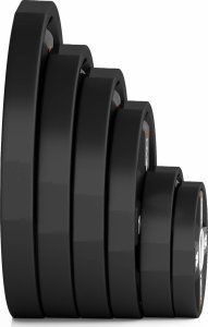 Talerze olimpijskie TPC25 z powłoką CPU HMS 25 kg 5