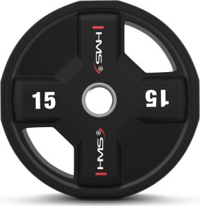 Talerze olimpijskie TPC15 z powłoką CPU HMS 15 kg 1