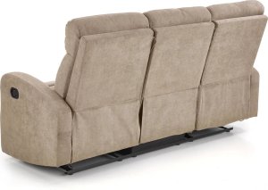 Sofa OSLO 3S beżowa z funkcją rozkładania HALMAR 3
