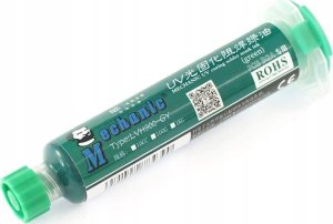 Techrebal SOLDERMASKA Solder Mask Mechanic UVH-900 LY, lakier UV, zielona 5