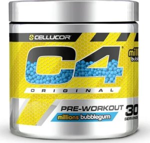Cellucor - Przedtreningówka, C4 Original, Millions Bubblegum, Proszek 198g 1