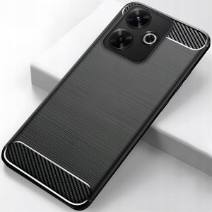 Hello Case Etui do Xiaomi Redmi 13 4G / 13 5G (Czarne, Pancerne, Karbon, Pokrowiec) 3