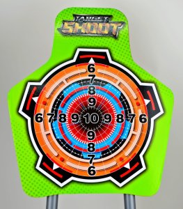 Luk ze strzalami i tarcza 6524 2