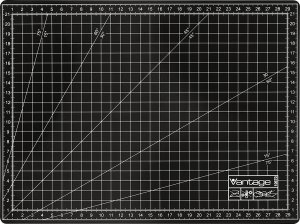 Dahle Schneidematte 22 x 30 cm schwarz VANTAGE Schneidematte A4 (74-10670-20142) 1